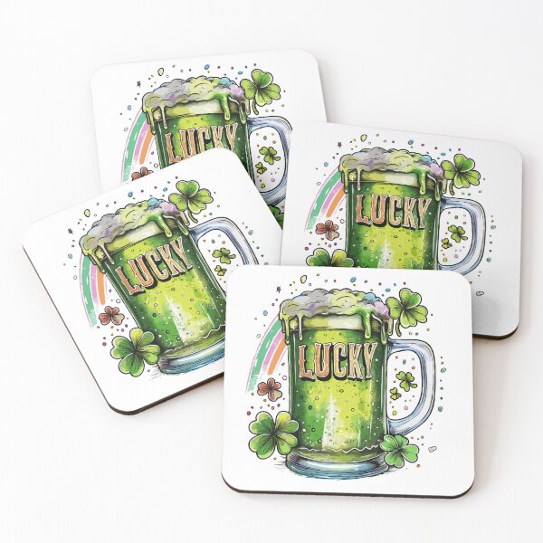 Item preview, Saint Patick's Day / Lucky Print designed and sold by Thehatinthecat.