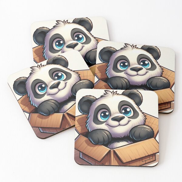 Item preview, Panda in a box designed and sold by FrancelaSegura.