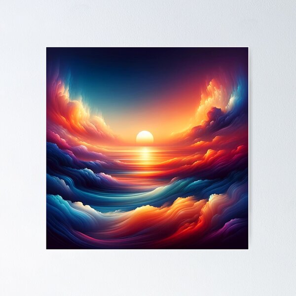 Item preview, Twilight Serenity: A Visual Ode to Summer Nights designed and sold by VirtuArtVisions.