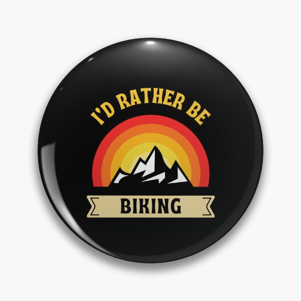Item preview, I'd Rather Be Biking Cycling Humor designed and sold by DomTeesHaven.
