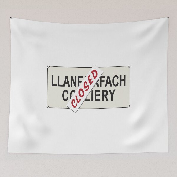 Item preview, Llanfairfach Colliery - Closed designed and sold by Off the Box.