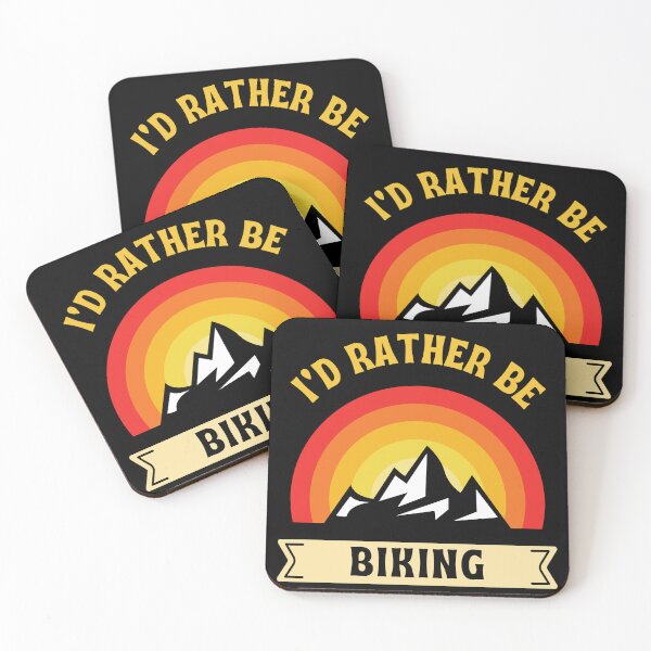 Item preview, I'd Rather Be Biking Cycling Humor designed and sold by DomTeesHaven.