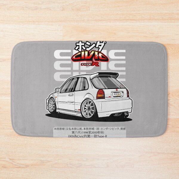 Item preview, Civic EK9 Cartoon designed and sold by itsTheBugz.