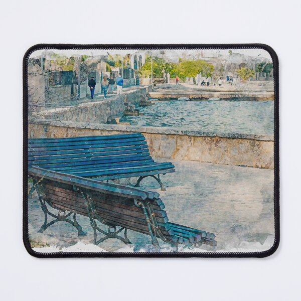 Item preview, Puerto Pollensa Mallorca Watercolour Effect designed and sold by GG WALL ART.