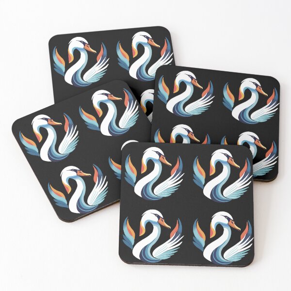 Item preview, Abstract swan illustration  designed and sold by SimoesArtistry.