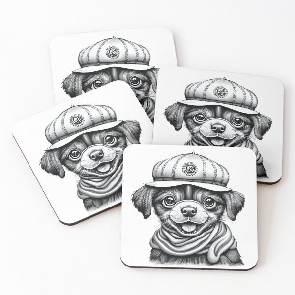 Item preview, Cute dog in a hat designed and sold by MagelliShop.