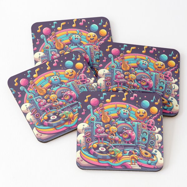Item preview, Musical Extravaganza: A Symphony of Color and Joy designed and sold by Wonderall.