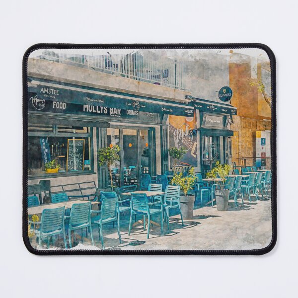 Item preview, Puerto Pollensa Mallorca Watercolour Effect designed and sold by GG WALL ART.