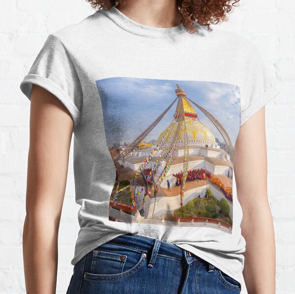 Item preview, Buddhist Temple in Kathmandu designed and sold by Japengo.
