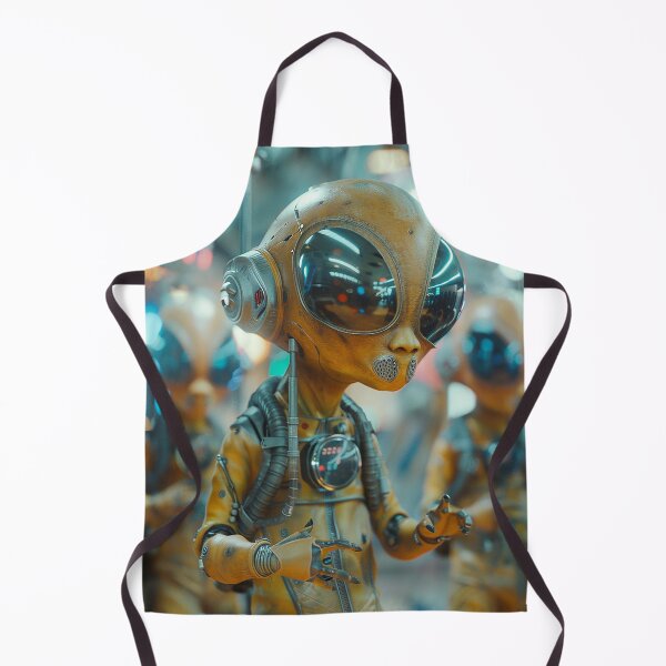 Item preview, Retro Aliens Art 3D designed and sold by nomiraclehere.