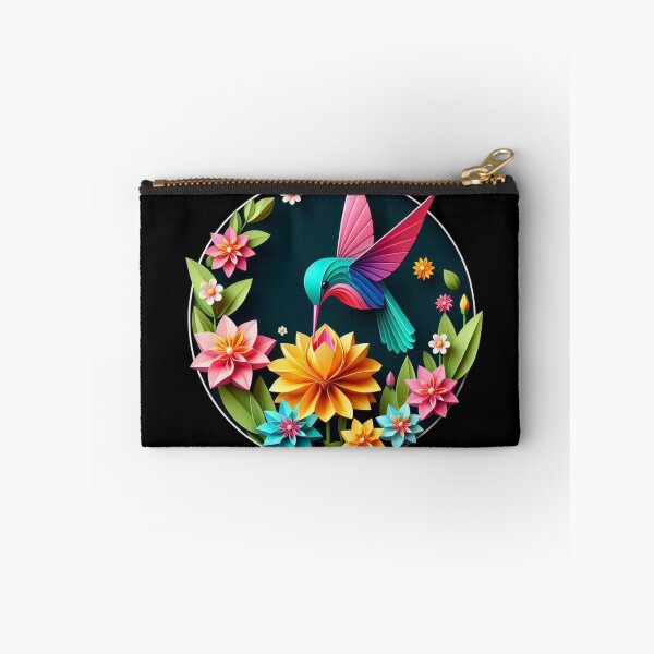 Item preview, Hummingbird netting on a flower designed and sold by Theudric.