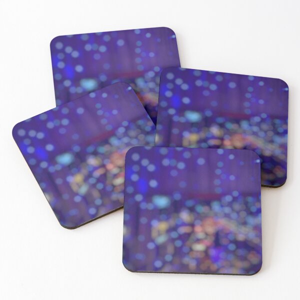 Item preview, Purple bokeh, universal bright star gradient rainy night  designed and sold by pipikijung.