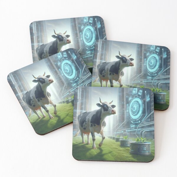 Item preview, Futuristic cow designed and sold by FrancelaSegura.