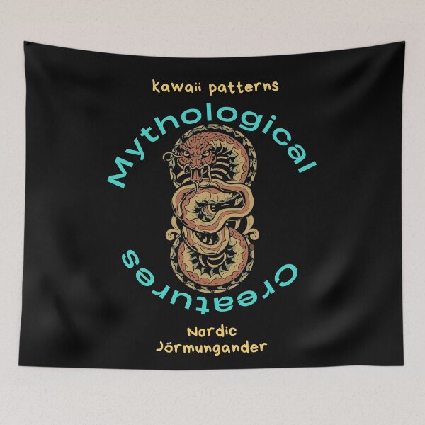 Item preview, Jörmungander the snake designed and sold by PatronesKawai.