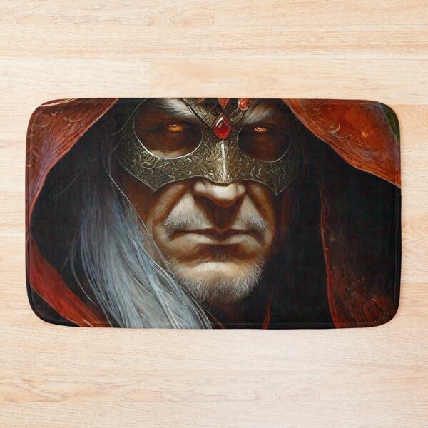Item preview, Crimson Cowl Wizard - Dark Fantasy Art concept designed and sold by Delerat7.