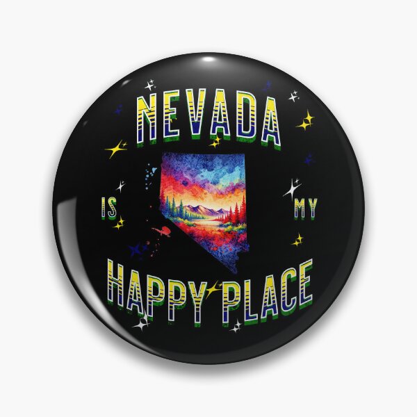 Item preview, Nevada is my Happy Place designed and sold by Vindbult.