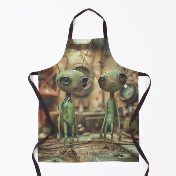 Aperçu de l'œuvre Art extraterrestre rétro modèle 3D créée et vendue par nomiraclehere.