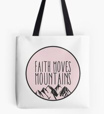Faith Quote Tote Bag