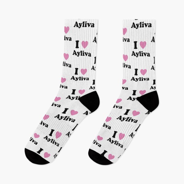 Aperçu de l'œuvre Je coeur ayliva coeur rose créée et vendue par janesfandesigns.