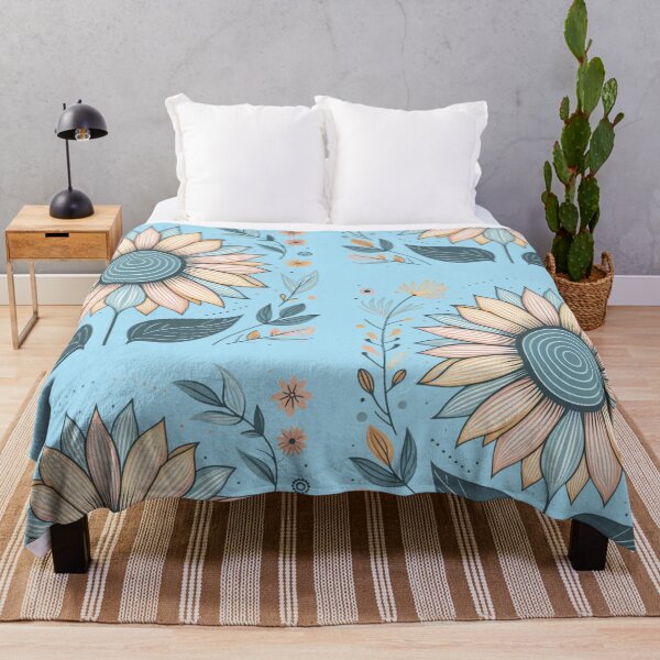 Item preview, Minimalistic Pastel Sunflower v3 designed and sold by Tomasz C.
