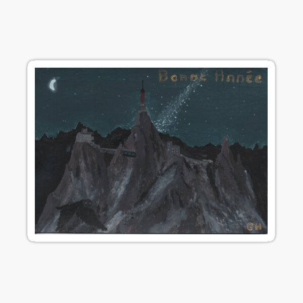 Aiguille du Midi Sticker