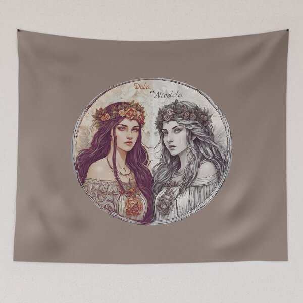 Item preview, Dola vs Niedola: Blessings and Trials Goddesses designed and sold by InnerGrow.