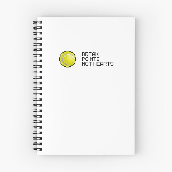 Item preview, Break Points not Hearts - Tennis graphic design for tennis lovers designed and sold by TieBreak-Tennis.