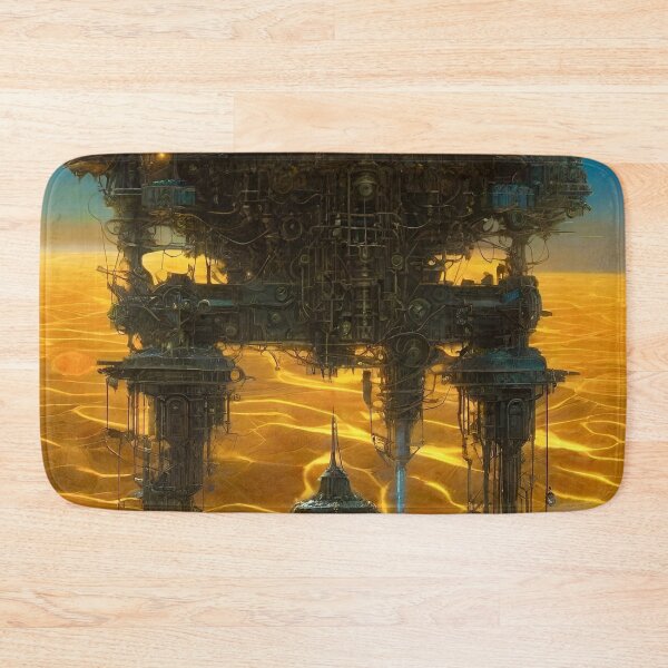Item preview, Robot Station - Surreal Fantasy Art concept designed and sold by Delerat7.