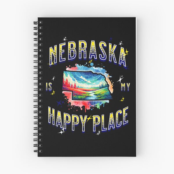 Item preview, Nebraska is my Happy Place designed and sold by Vindbult.