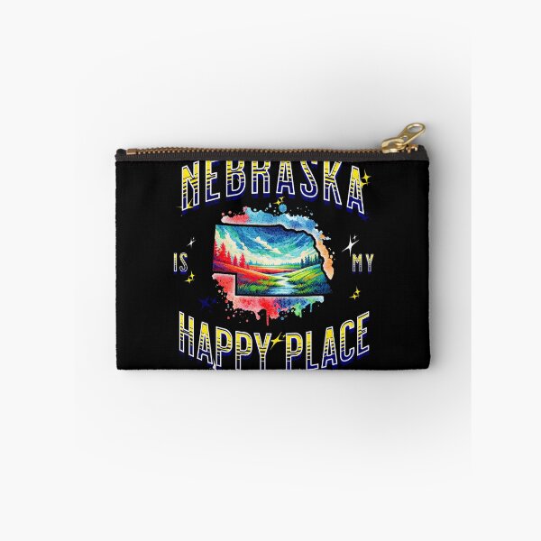 Item preview, Nebraska is my Happy Place designed and sold by Vindbult.