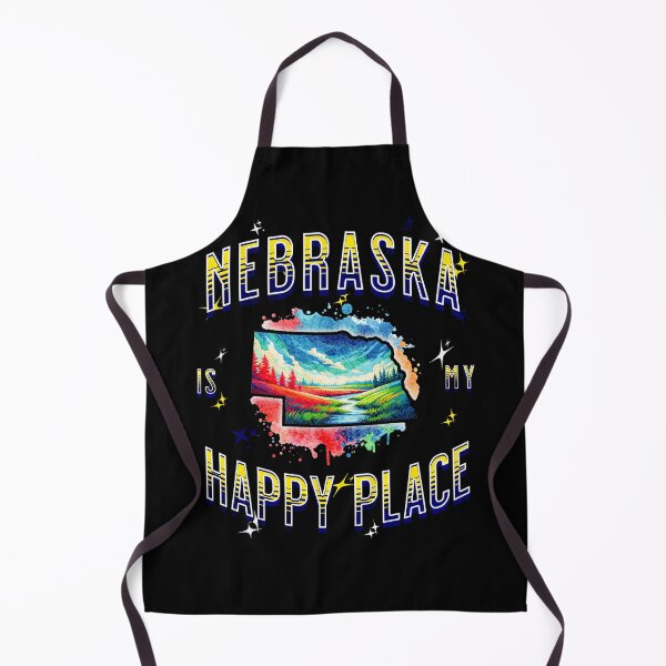 Item preview, Nebraska is my Happy Place designed and sold by Vindbult.