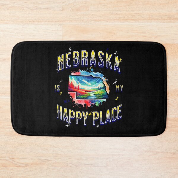 Item preview, Nebraska is my Happy Place designed and sold by Vindbult.