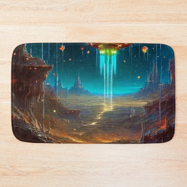Item preview, Landing Craft - Surreal Fantasy Art concept designed and sold by Delerat7.