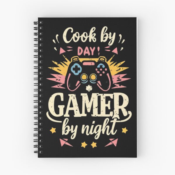 Item preview, Cook by day, Gamer by Night designed and sold by PatronesKawai.