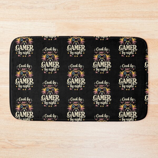 Item preview, Cook by day, Gamer by Night designed and sold by PatronesKawai.