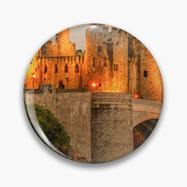 Item preview, Conwy Castle Wales by Lamplight designed and sold by AJEvans.