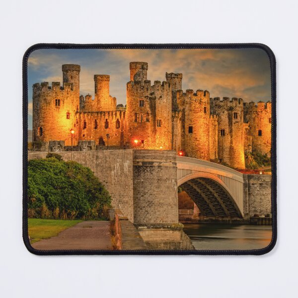 Item preview, Conwy Castle Wales by Lamplight designed and sold by AJEvans.