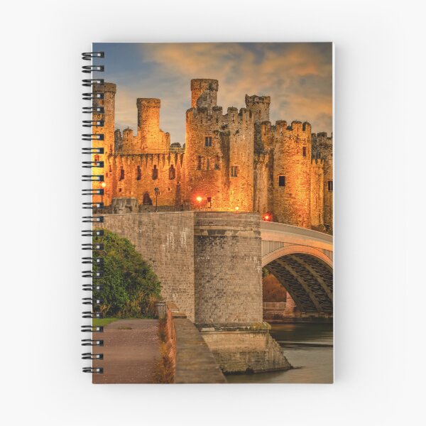 Item preview, Conwy Castle Wales by Lamplight designed and sold by AJEvans.