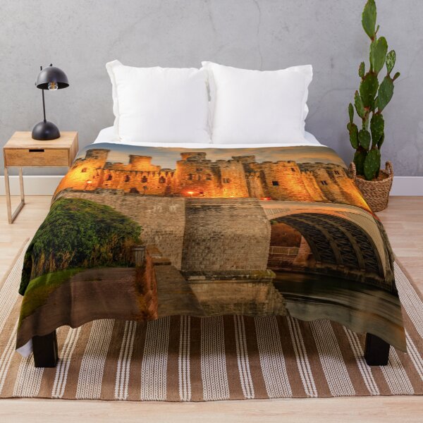 Item preview, Conwy Castle Wales by Lamplight designed and sold by AJEvans.