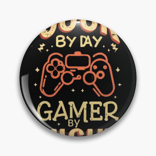 Item preview, Cook by day, Gamer by Night designed and sold by PatronesKawai.