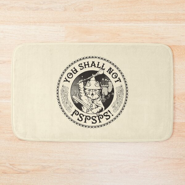 Item preview, You Shall Not Pspsps Funny Cat by Tobe Fonseca designed and sold by Tobe Fonseca®.