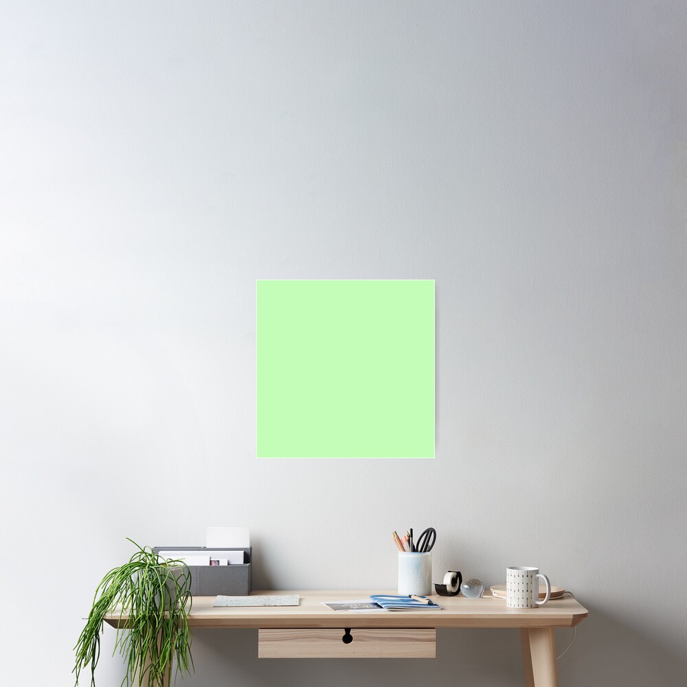 "Cheap Solid Light Jade Green Color" Poster by cheapest | Redbubble