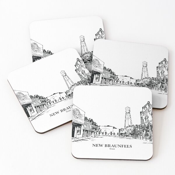 Item preview, New Braunfels - Texas designed and sold by Lakeric Cityscapes.