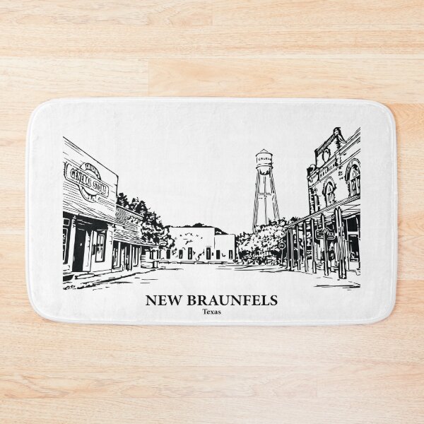 Item preview, New Braunfels - Texas designed and sold by Lakeric Cityscapes.