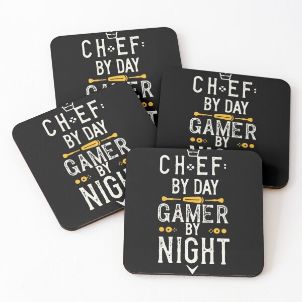 Item preview, Chef by day, Gamer by Night designed and sold by PatronesKawai.