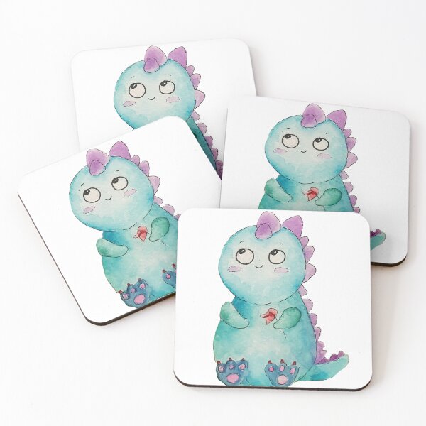 Item preview, A Friendly Dinosaur Named Aria designed and sold by LunaNoodleArt.
