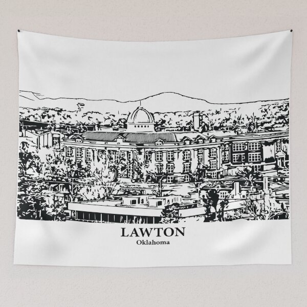 Item preview, Lawton - Oklahoma designed and sold by Lakeric Cityscapes.