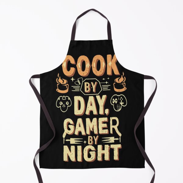 Item preview, Cook by day, Gamer by Night designed and sold by PatronesKawai.