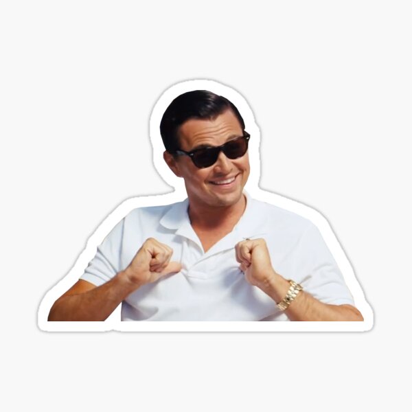 The Wolf of Wall Street - Me? Sticker