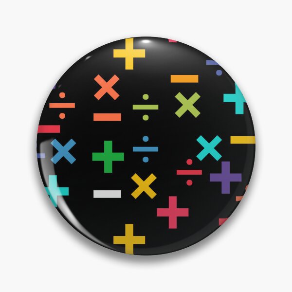 Item preview, Colorful mathematics sign art customized  designed and sold by theparkfact0.